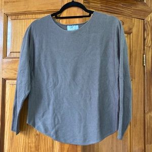 NWT Joan Vass Cashmere Blend Sweater